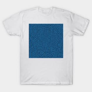 Warped Turing Pattern (Blue) T-Shirt